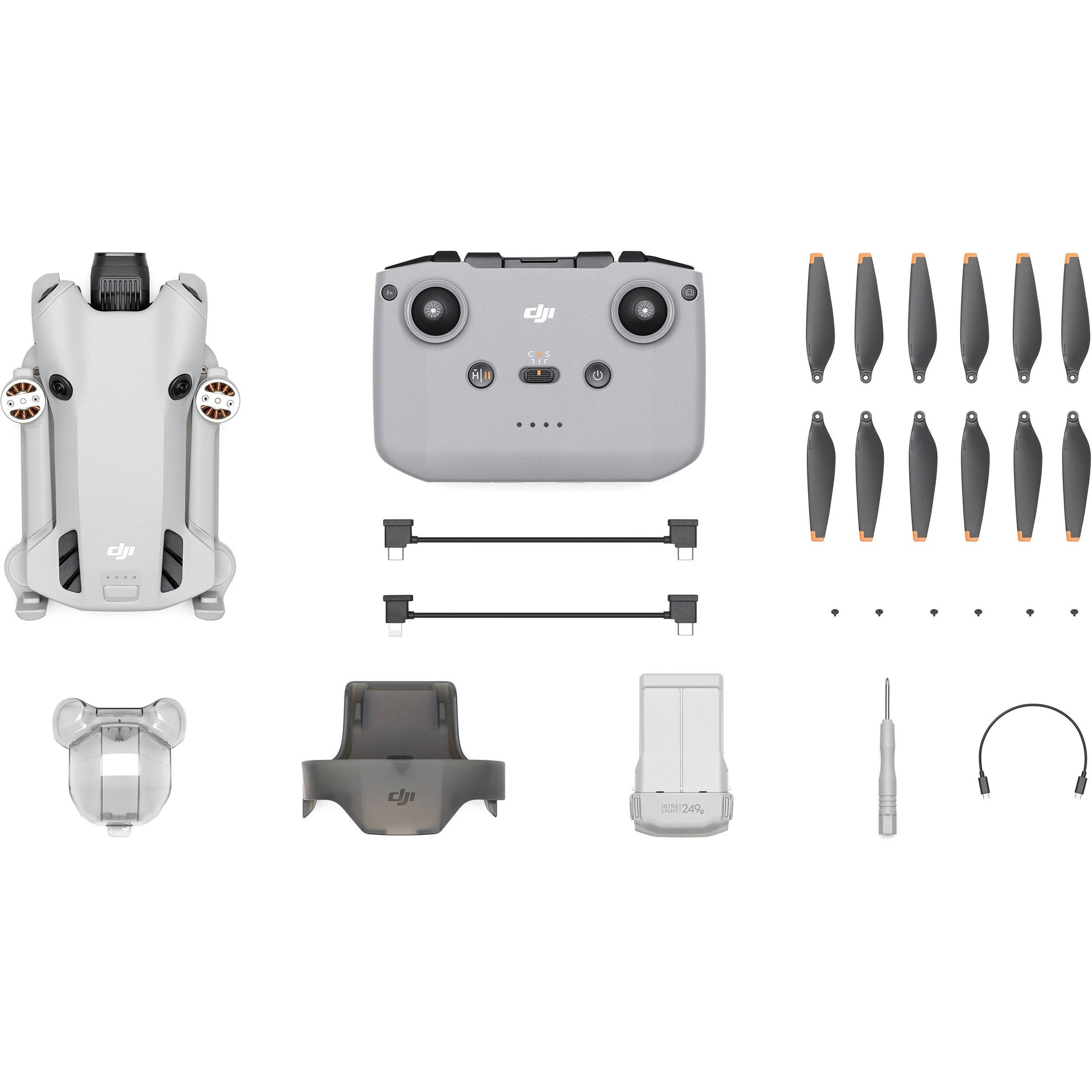 DJI Mini 4 Pro Drone with RC-N2 Controller – 4K Video, 48MP Stills