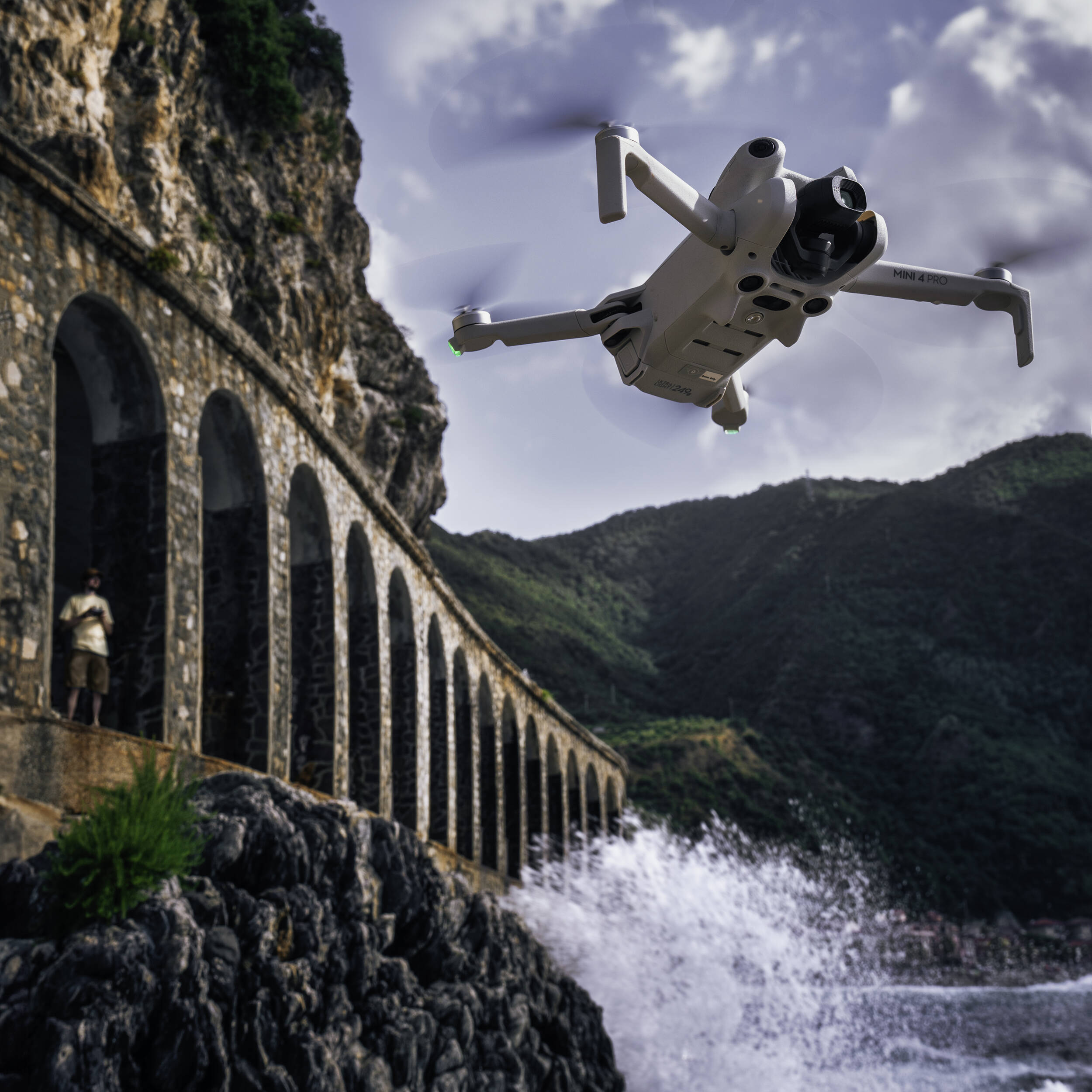 DJI Mini 4 Pro Drone with RC-N2 Controller – 4K Video, 48MP Stills