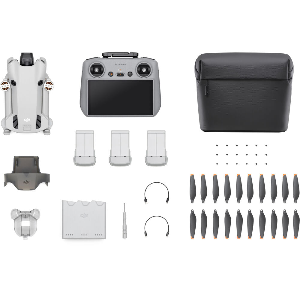 DJI Mini 4 Pro Drone Fly More Combo Plus, RC 2, Hard Case, 4K Camera