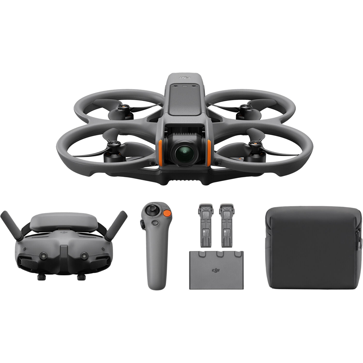 DJI Avata 2 FPV Drone Fly More Combo with Goggles, 4K HDR Video, & Accessories