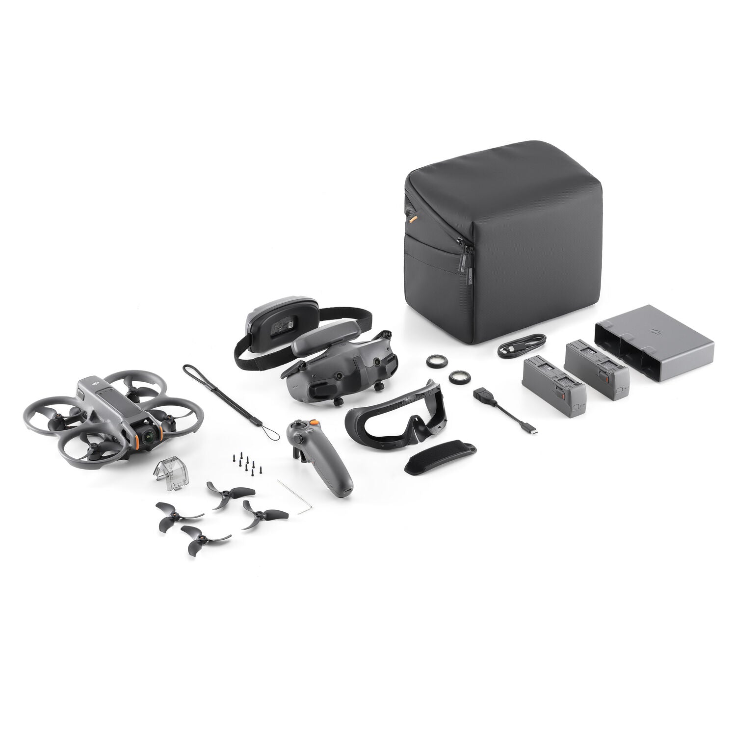 DJI Avata 2 FPV Drone Fly More Combo with Goggles, 4K HDR Video, & Accessories