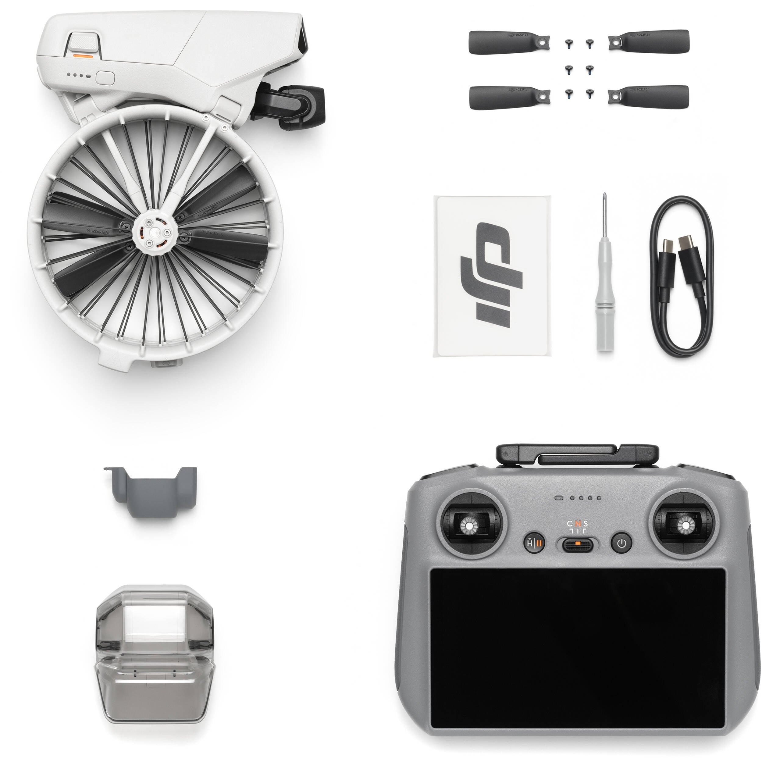 DJI Flip Portable Folding Drone with RC 2 Controller, 4K60 Video, 48MP Camera