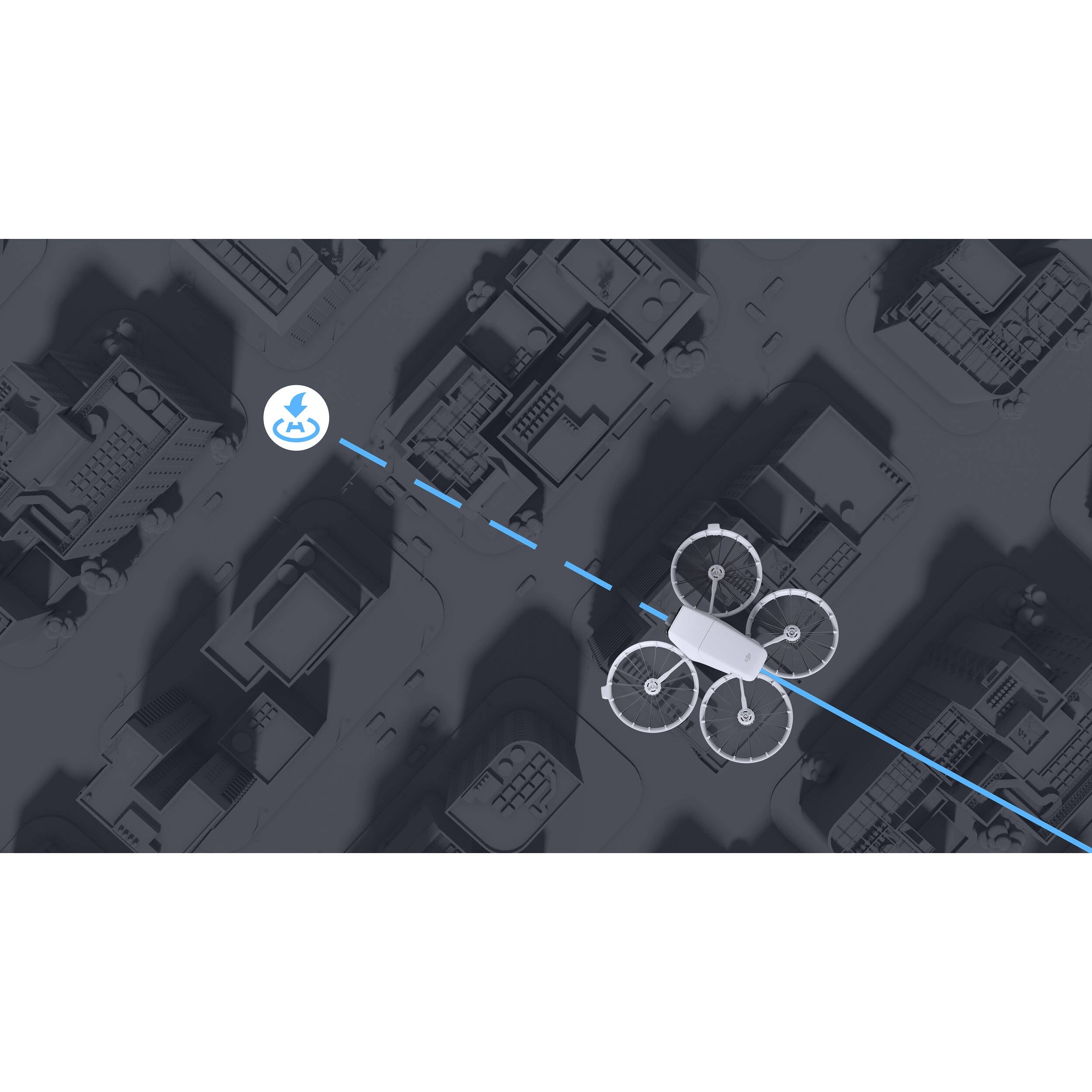 DJI Flip Portable Folding Drone with RC 2 Controller, 4K60 Video, 48MP Camera