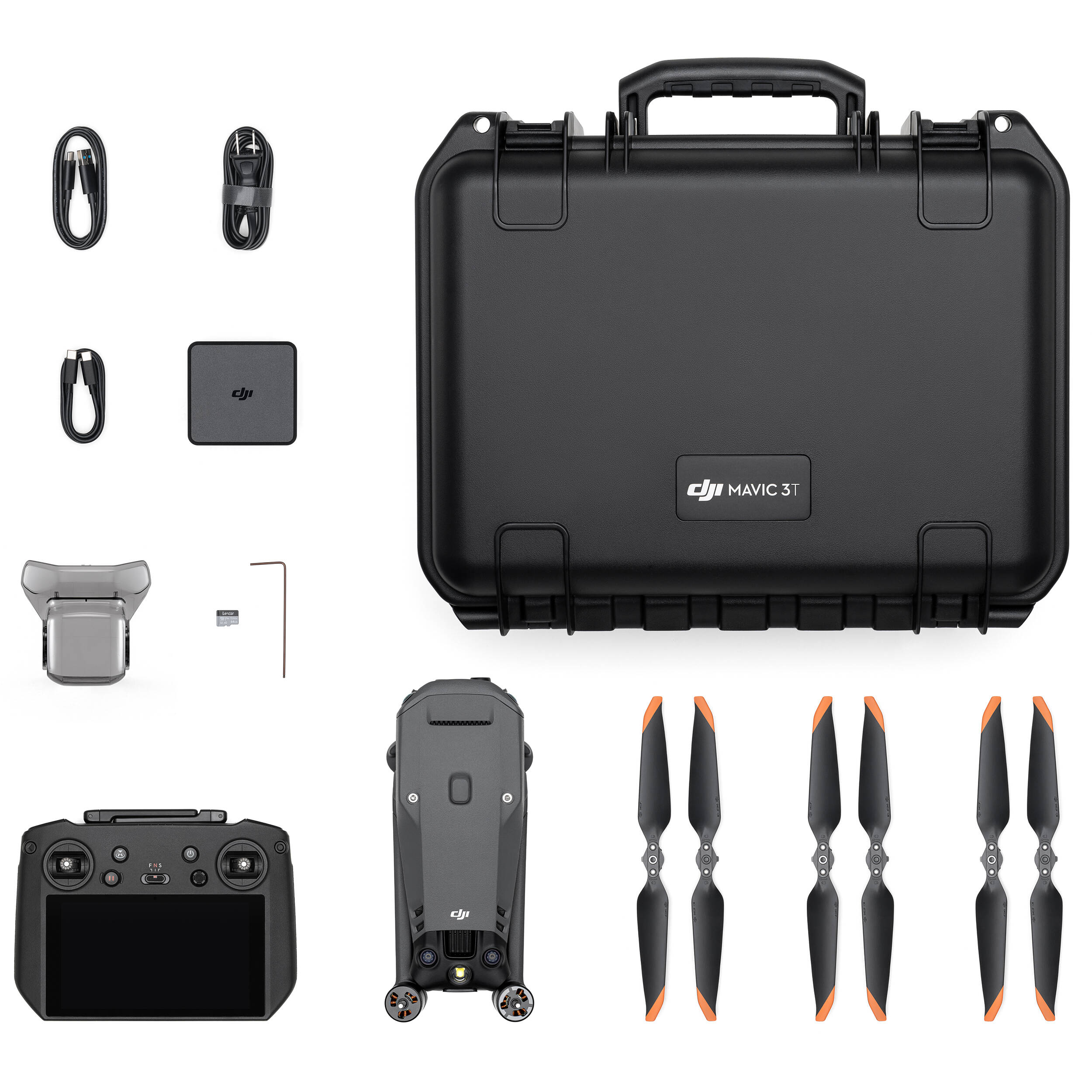 DJI Mavic 3 Thermal Enterprise Drone: RC Pro Controller, Advanced Imaging, Obstacle Avoidance