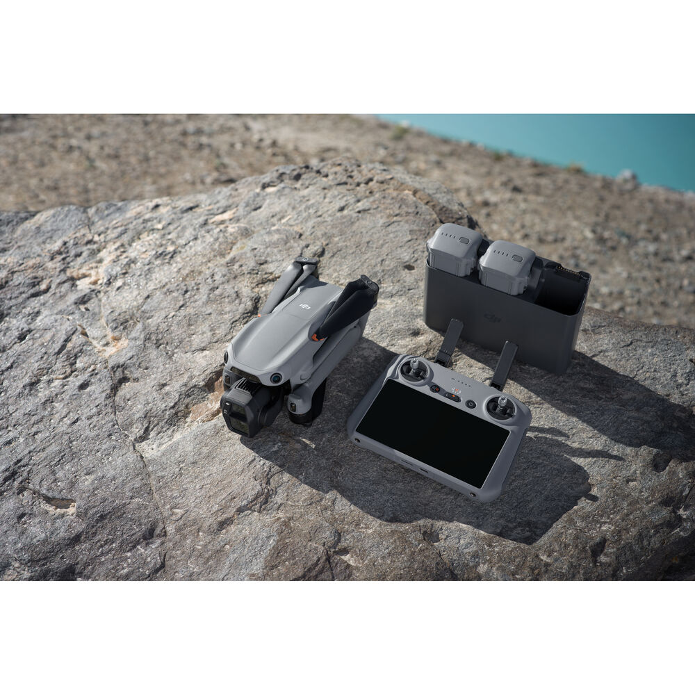 DJI Air 3S Drone RC 2 Fly More Combo, Nanuk 920 Hard Case Kit