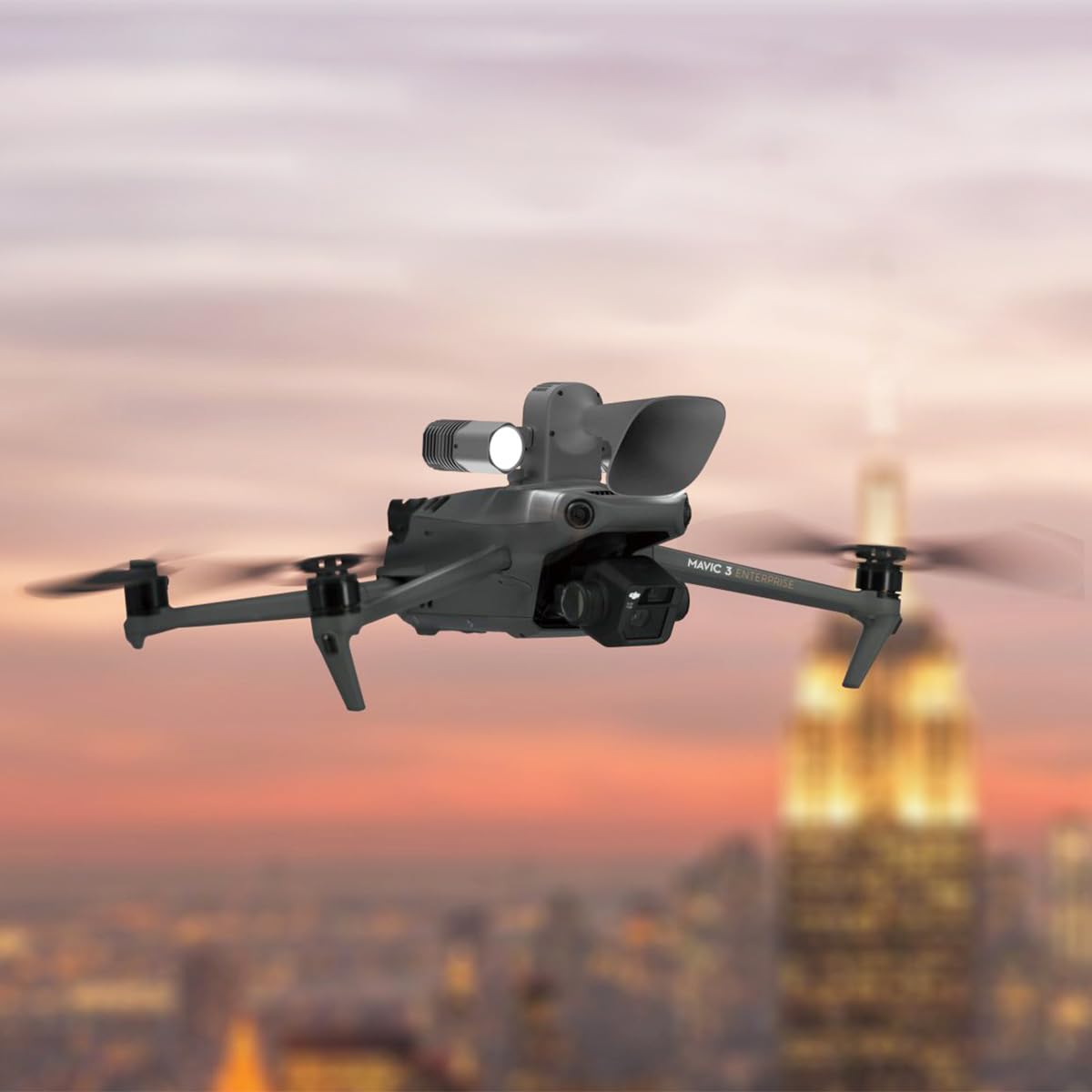 JZ U3 Speaker and Spotlight System for DJl Mavic 3E and Mavic 3T - Buy Direct & Save