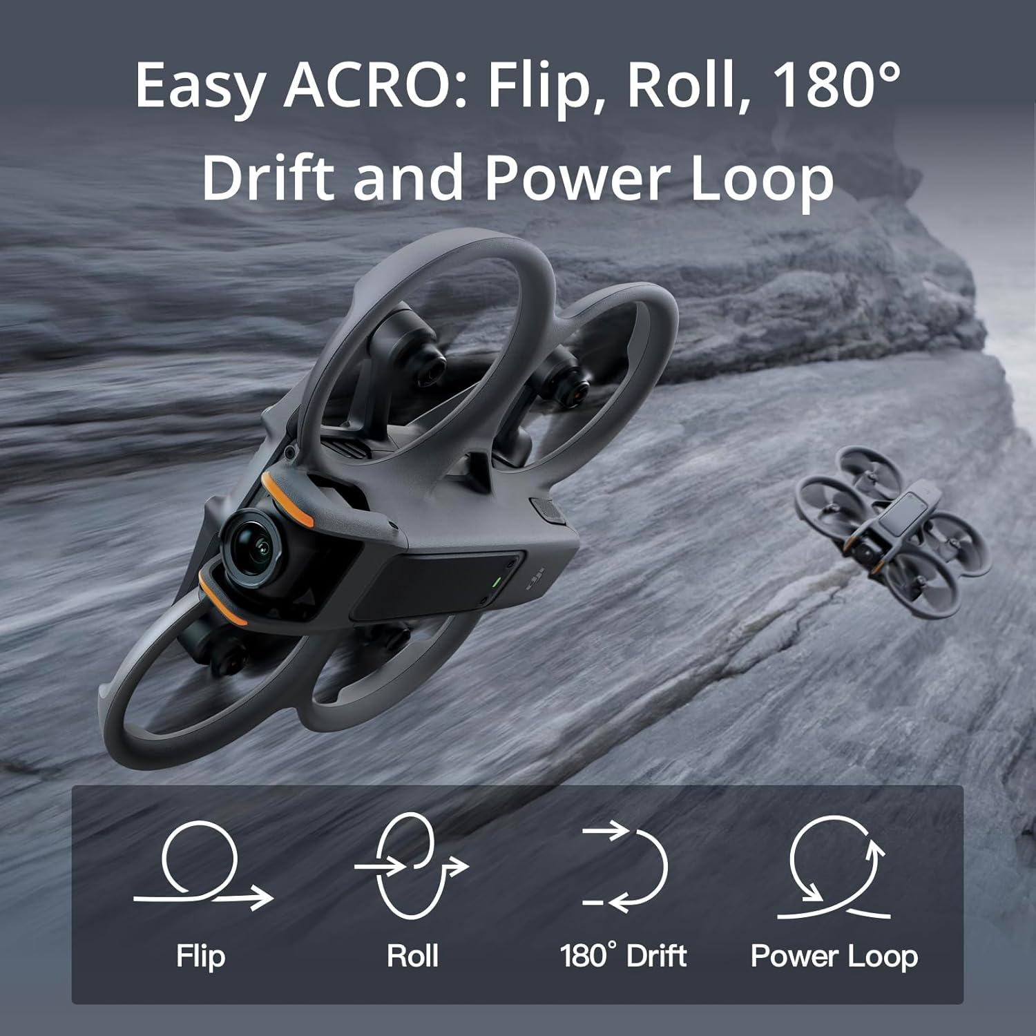 DJI Avata 2 - 4k FPV Camera Drone ONLY - Replacement for Lost / Crashed Aircraft DJI