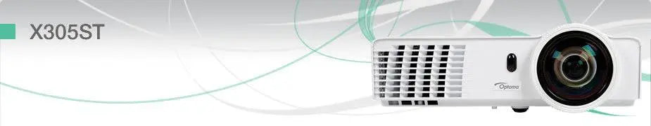 Optoma Technology X305ST XGA DLP Full 3D Short Throw Projector