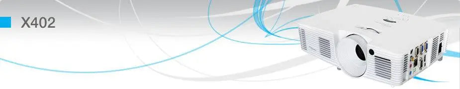 Optoma Technology X402 XGA Multimedia 3D DLP Projector